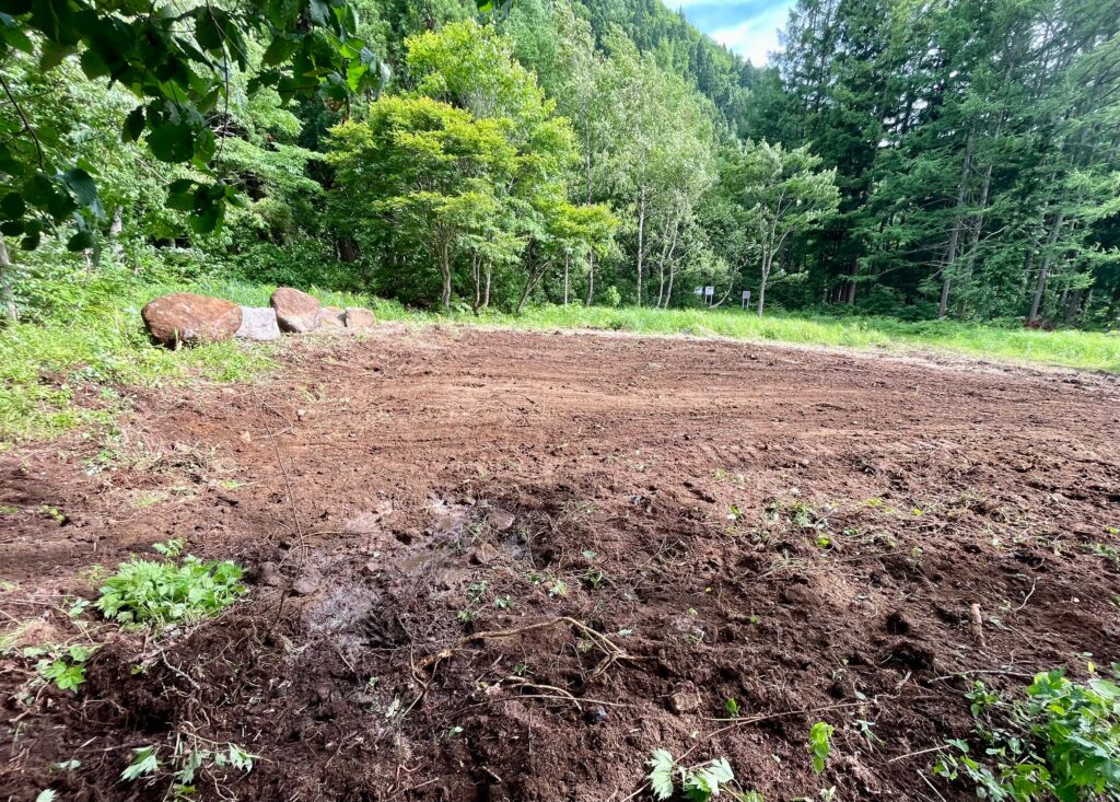 解体工事後の更地